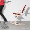 Varier ヴァリエール ACTULUM アクチュラム ワークチェア ダイニングチェア カラー：ブラック デザイン：ピーター・オプスヴィック