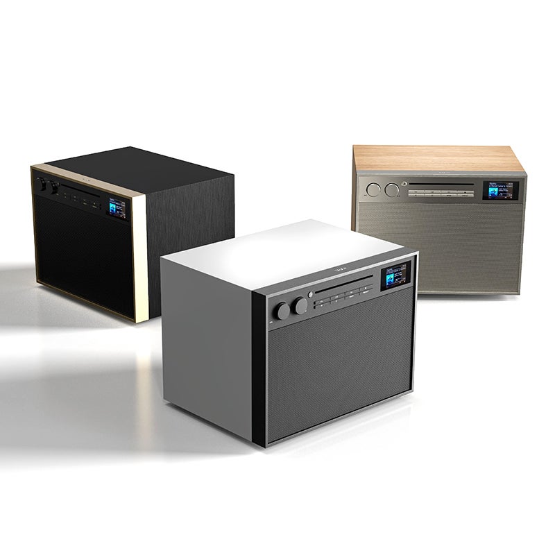 GENEVA ジェネバ Decon / M デコン オールインワンオーディオ Hi-Fi システム CDプレーヤー FMラジオ Wifi Bluetooth スピーカー カラー：3色 ※専用スタンド別売