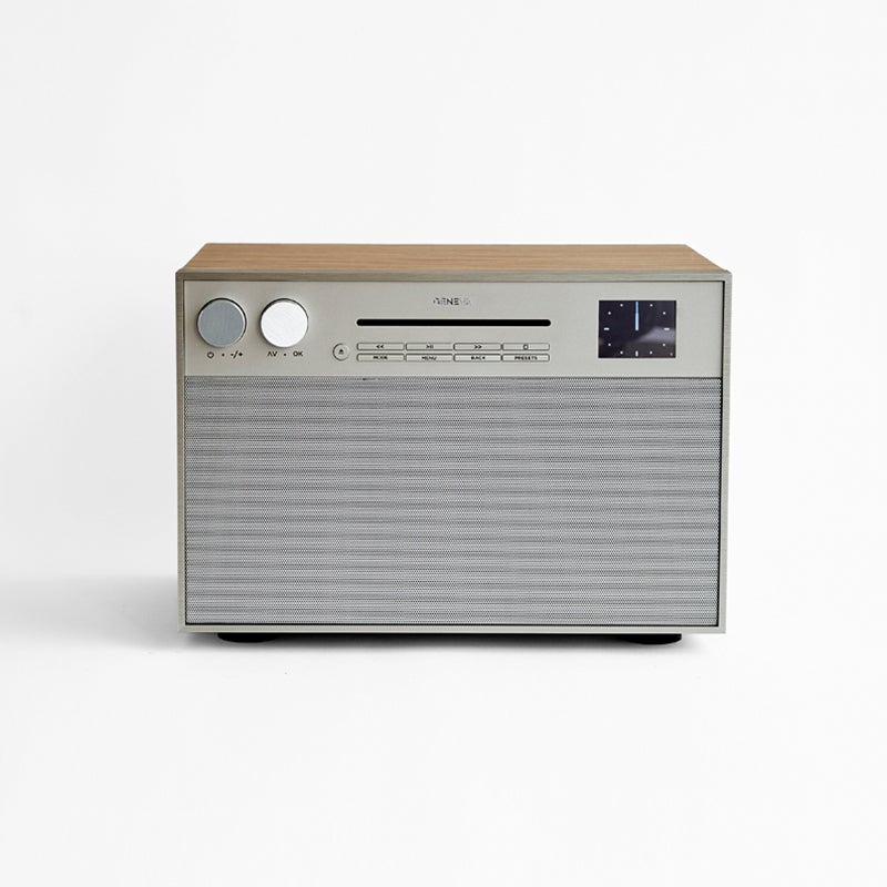 GENEVA ジェネバ Decon / M デコン オールインワンオーディオ Hi-Fi システム CDプレーヤー FMラジオ Wifi Bluetooth スピーカー カラー：3色 ※専用スタンド別売