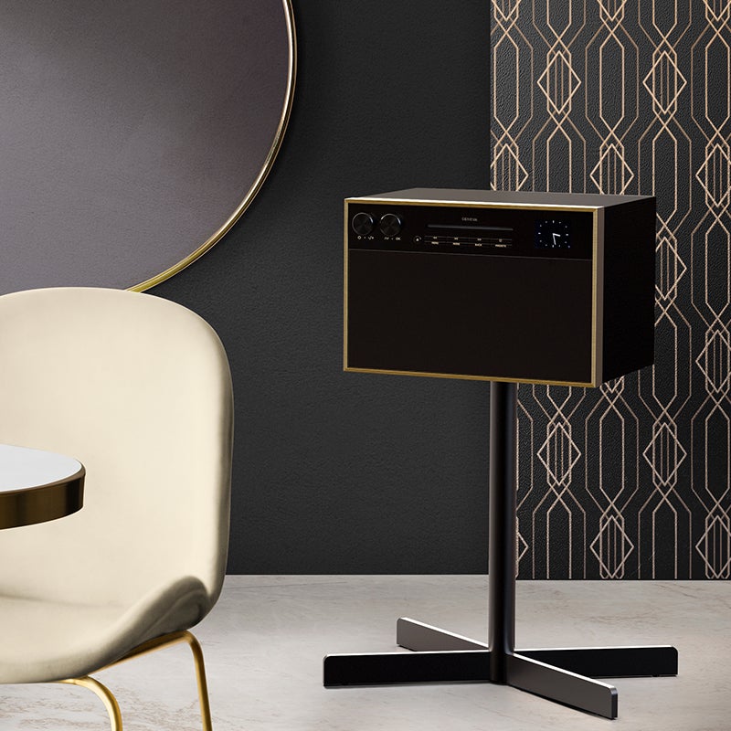 GENEVA ジェネバ Decon / M デコン オールインワンオーディオ Hi-Fi システム CDプレーヤー FMラジオ Wifi Bluetooth スピーカー カラー：3色 ※専用スタンド別売