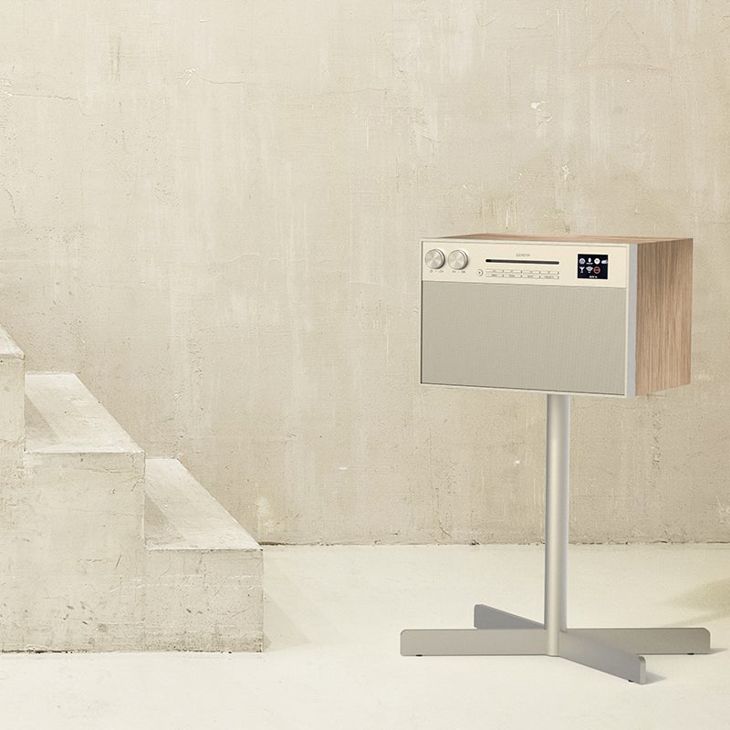 GENEVA ジェネバ Decon / M デコン オールインワンオーディオ Hi-Fi システム CDプレーヤー FMラジオ Wifi Bluetooth スピーカー カラー：3色 ※専用スタンド別売