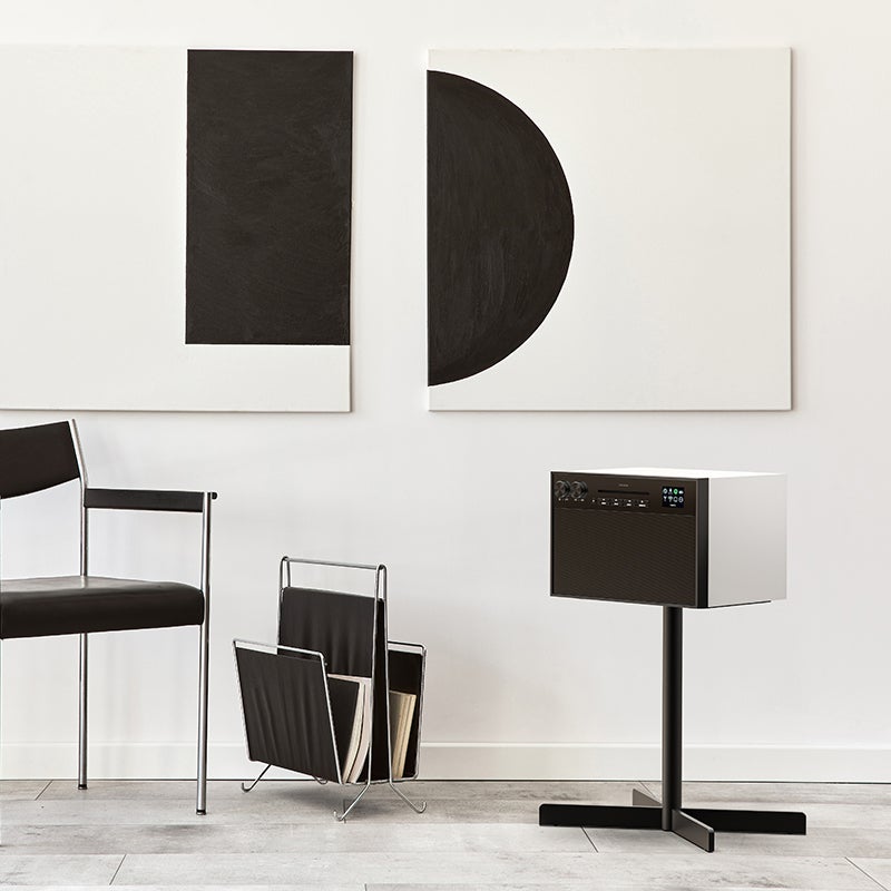 GENEVA ジェネバ Decon / M デコン オールインワンオーディオ Hi-Fi システム CDプレーヤー FMラジオ Wifi Bluetooth スピーカー カラー：3色 ※専用スタンド別売