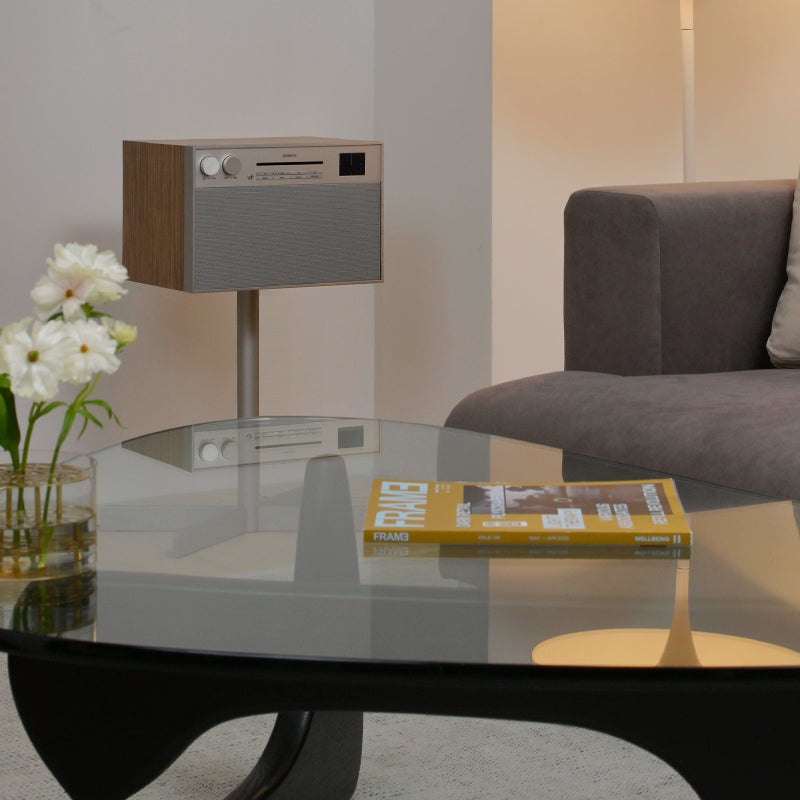 GENEVA ジェネバ Decon / M デコン オールインワンオーディオ Hi-Fi システム CDプレーヤー FMラジオ Wifi Bluetooth スピーカー カラー：3色 ※専用スタンド別売