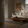 Louis Poulsen ルイスポールセン PH 3 1/2-2 1/2 Floor Lamp Centenary Edition フロアランプ センテナリー・エディション スタンドライト Φ330mm アンバー 琥珀色ガラス 真鍮エイジング加工 デザイン：ポール・ヘニングセン