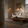 Louis Poulsen ルイスポールセン PH 3 1/2-2 1/2 Floor Lamp Centenary Edition フロアランプ センテナリー・エディション スタンドライト Φ330mm アンバー 琥珀色ガラス 真鍮エイジング加工 デザイン：ポール・ヘニングセン