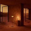 Louis Poulsen ルイスポールセン PH 3 1/2-2 1/2 Floor Lamp Centenary Edition フロアランプ センテナリー・エディション スタンドライト Φ330mm アンバー 琥珀色ガラス 真鍮エイジング加工 デザイン：ポール・ヘニングセン