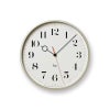 Lemnos レムノス RIKI RING CLOCK リキ リングクロック WR20-05 ウォールクロック 壁掛け時計 スイープセコンド Φ251mm カラー：2色 デザイン：渡辺 力