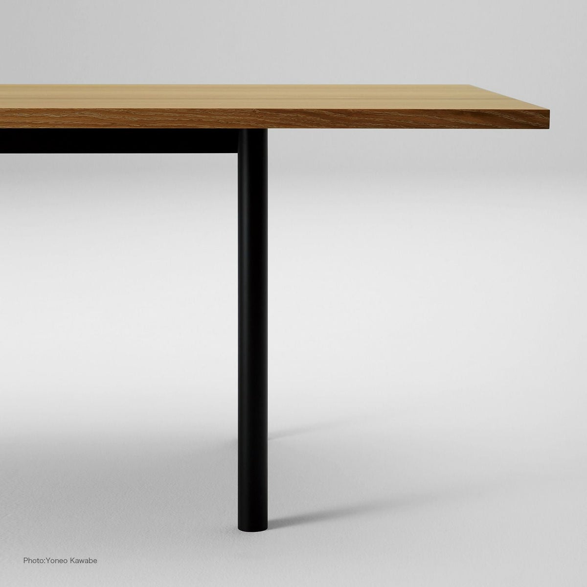 Maruni マルニ木工 MARUNI COLLECTION マルニコレクション MALTA マルタ ダイニングテーブル スチールレッグ 天板：オーク（NQ-0 ナチュラルオーカー） デザイン：深澤 直人