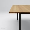 Maruni マルニ木工 MARUNI COLLECTION マルニコレクション MALTA マルタ ダイニングテーブル スチールレッグ 天板：オーク（NQ-0 ナチュラルオーカー） デザイン：深澤 直人