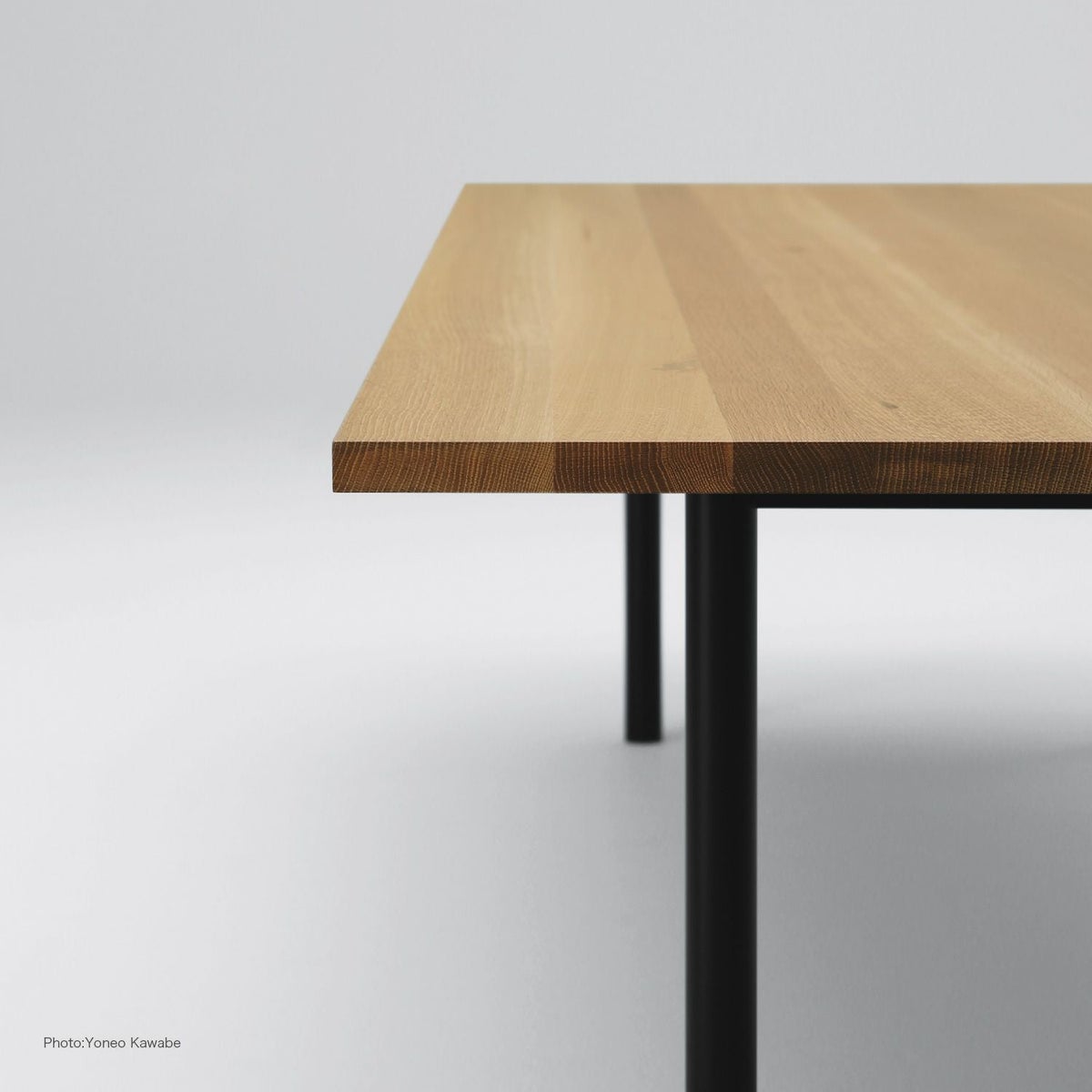 Maruni マルニ木工 MARUNI COLLECTION マルニコレクション MALTA マルタ ダイニングテーブル スチールレッグ 天板：オーク（NQ-0 ナチュラルオーカー） デザイン：深澤 直人