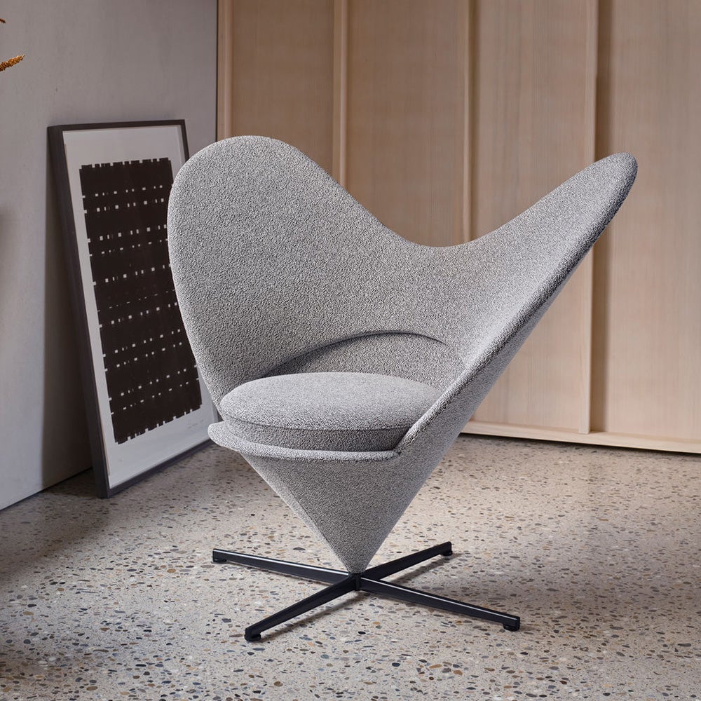 Vitra ヴィトラ Heart Cone Chair ハート コーンチェア ラウンジチェア ポリウレタンフォーム デザイン：ヴェルナー・パントン