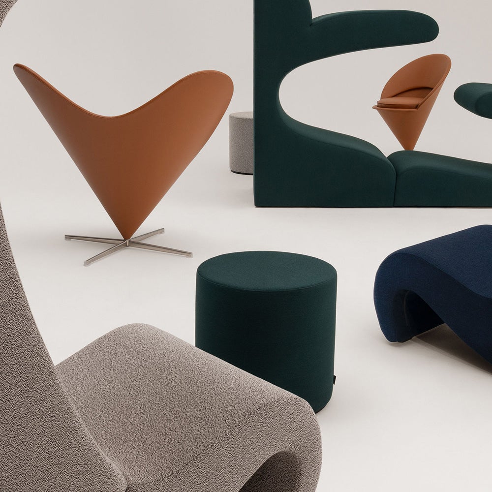 Vitra ヴィトラ Heart Cone Chair ハート コーンチェア ポリウレタンフォーム デザイン：ヴェルナー・パントン