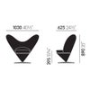 Vitra ヴィトラ Heart Cone Chair ハート コーンチェア ポリウレタンフォーム デザイン：ヴェルナー・パントン