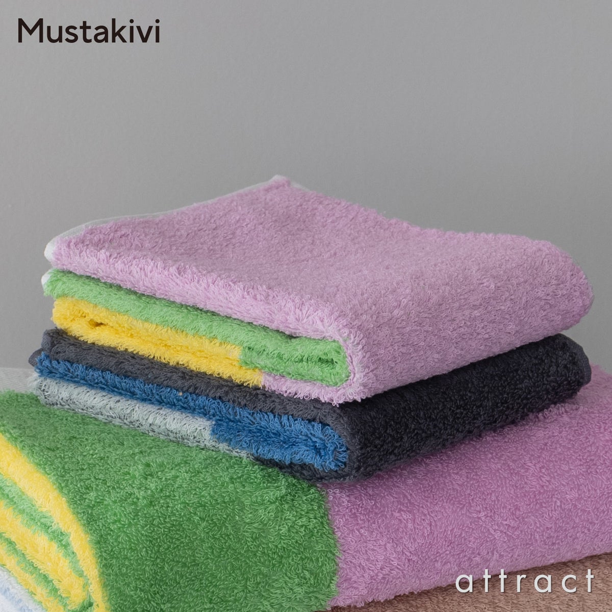 Mustakivi ムスタキビ いろは フェイスタオル