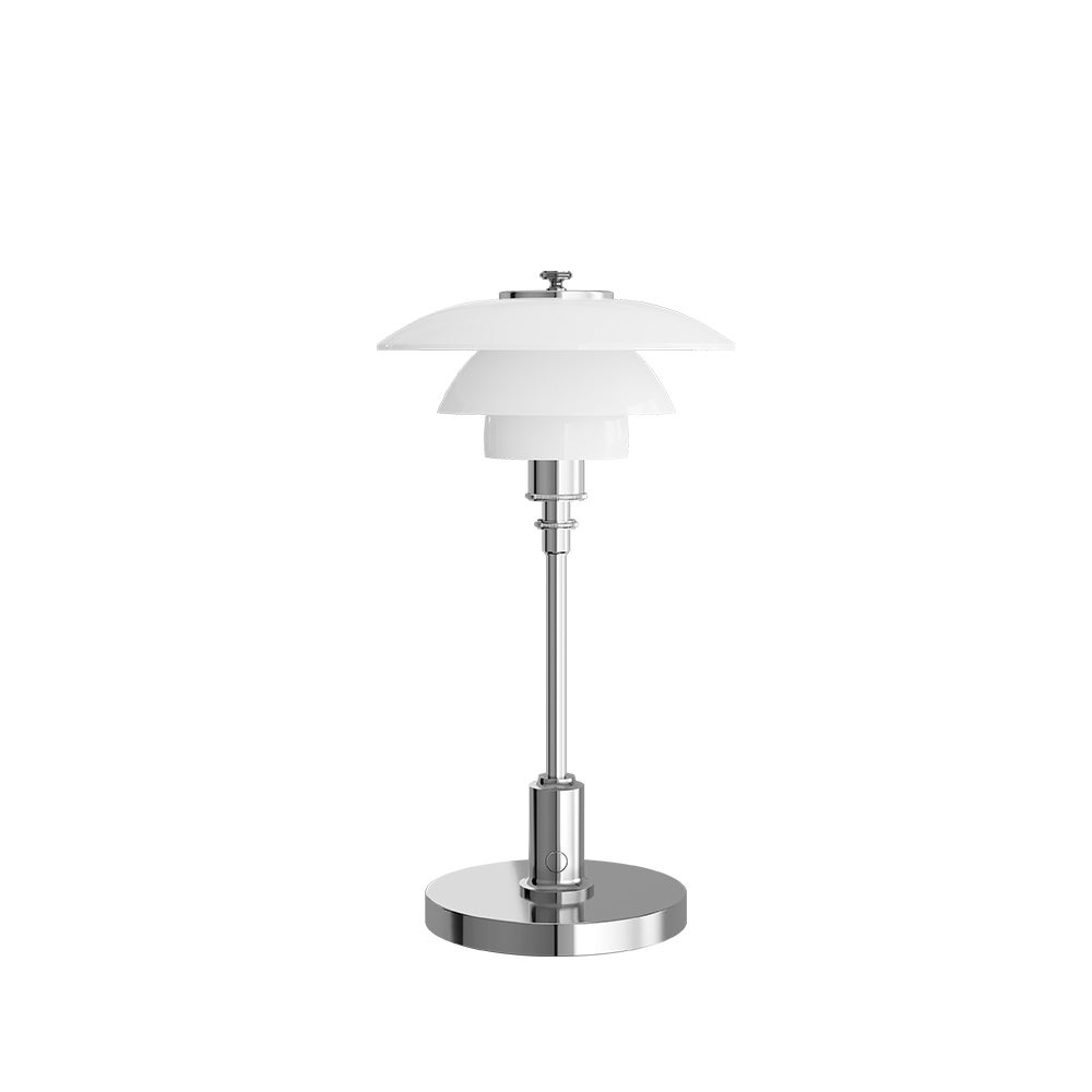 Louis Poulsen ルイスポールセン PH 1/1 Portable ポータブル テーブルランプ スタンドライト Φ160mm （シルヴァー・クローム） ポール・ヘニングセン
