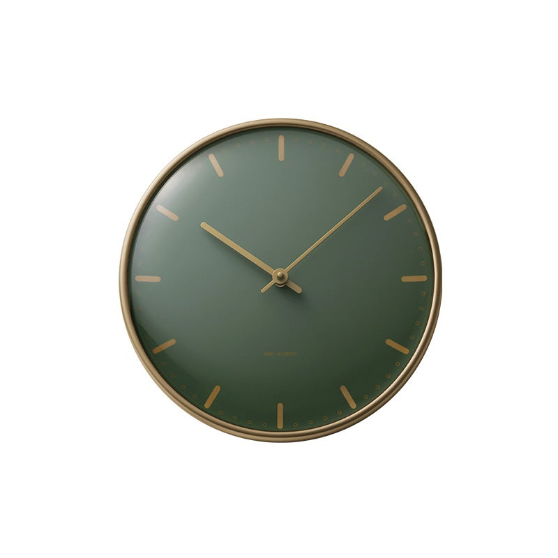 ROSENDAHL ローゼンダール Arne Jacobsen アルネ・ヤコブセン WALL CLOCK ウォールクロック CITY HALL シティホール ペニークレス グリーン 壁掛け時計 全2サイズ