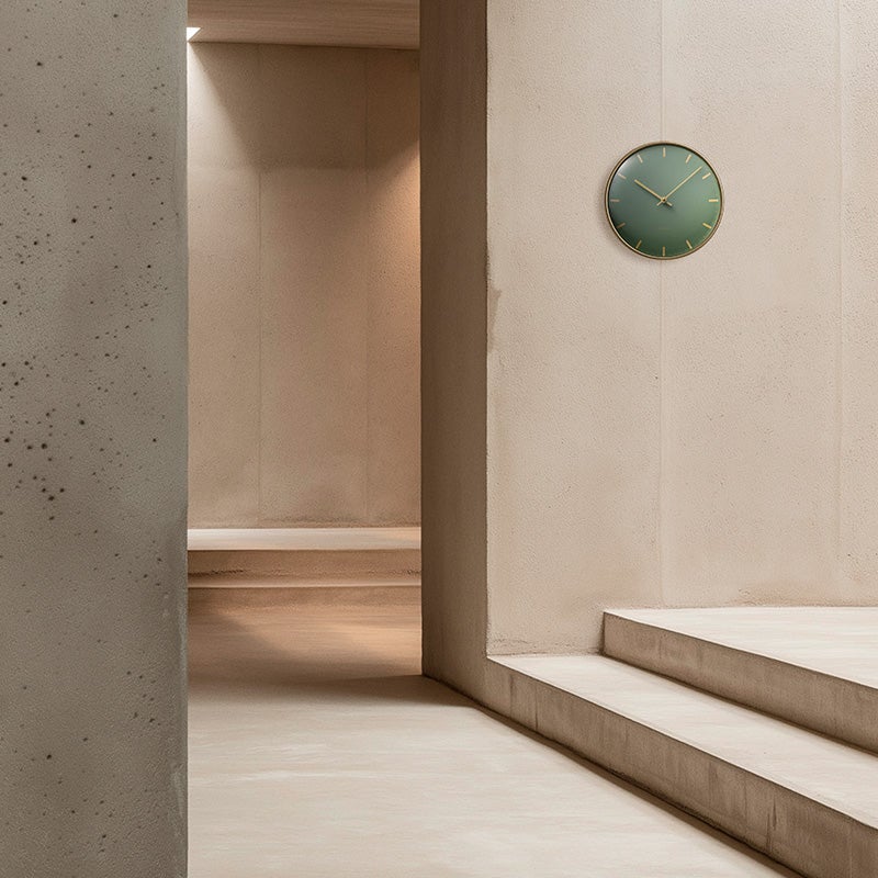 ROSENDAHL ローゼンダール Arne Jacobsen アルネ・ヤコブセン WALL CLOCK ウォールクロック CITY HALL シティホール ペニークレス グリーン 壁掛け時計 全2サイズ
