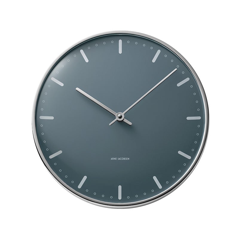 ROSENDAHL ローゼンダール Arne Jacobsen アルネ・ヤコブセン WALL CLOCK ウォールクロック CITY HALL シティホール ブライナー ブルー 壁掛け時計 全2サイズ