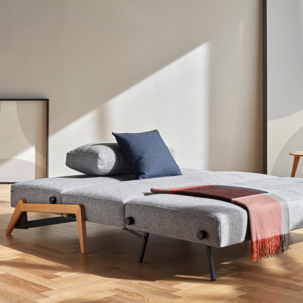 INNOVATION LIVING イノベーション・リビング CUBED 140 WOOD キューブド 140 ウッド ソファベッド