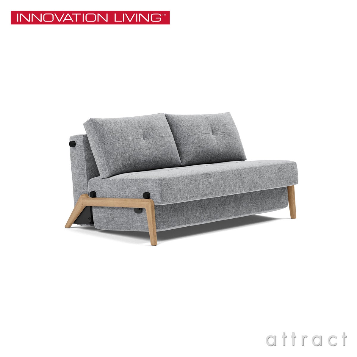 INNOVATION LIVING イノベーション・リビング CUBED 140 WOOD キューブド 140 ウッド ソファベッド