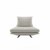 ligne roset リーン・ロゼ ROSETPrado ロゼプラド 1P ソファ 1人掛け ファブリック：Cランク 背クッション：1点セット デザイン：クリスチャン・ウェルナー