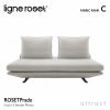ligne roset リーン・ロゼ ROSETPrado ロゼプラド 2P ソファ 2人掛け ファブリック：Cランク 背クッション：2点セット デザイン：クリスチャン・ウェルナー