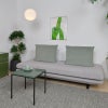 ligne roset リーン・ロゼ ROSETPrado ロゼプラド 1P ソファ 1人掛け ファブリック：Dランク 背クッション：1点セット デザイン：クリスチャン・ウェルナー