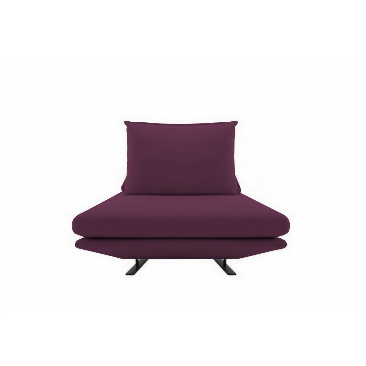 ligne roset リーン・ロゼ ROSETPrado ロゼプラド 1P ソファ 1人掛け ファブリック：Hランク 背クッション：1点セット デザイン：クリスチャン・ウェルナー
