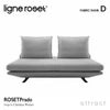 ligne roset リーン・ロゼ ROSETPrado ロゼプラド 2P ソファ 2人掛け ファブリック：Dランク 背クッション：2点セット デザイン：クリスチャン・ウェルナー