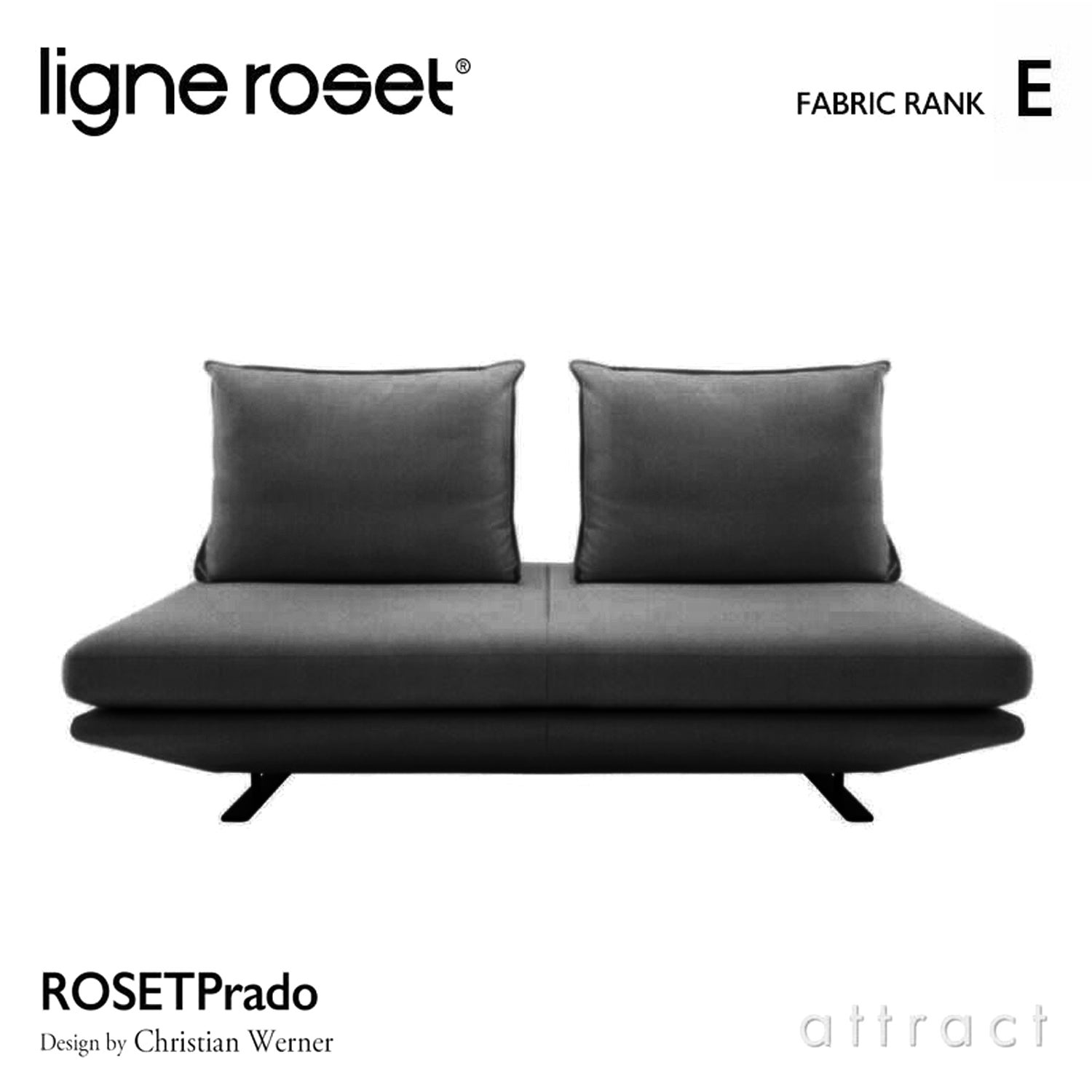 ligne roset リーン・ロゼ ROSETPrado ロゼプラド 2P ソファ 2人掛け