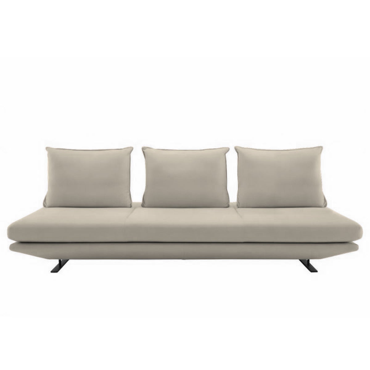 ligne roset リーン・ロゼ ROSETPrado ロゼプラド 3P ソファ 3人掛け ファブリック：Gランク 背クッション：3点セット デザイン：クリスチャン・ウェルナー