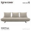 ligne roset リーン・ロゼ ROSETPrado ロゼプラド 3P ソファ 3人掛け ファブリック：Gランク 背クッション：3点セット デザイン：クリスチャン・ウェルナー