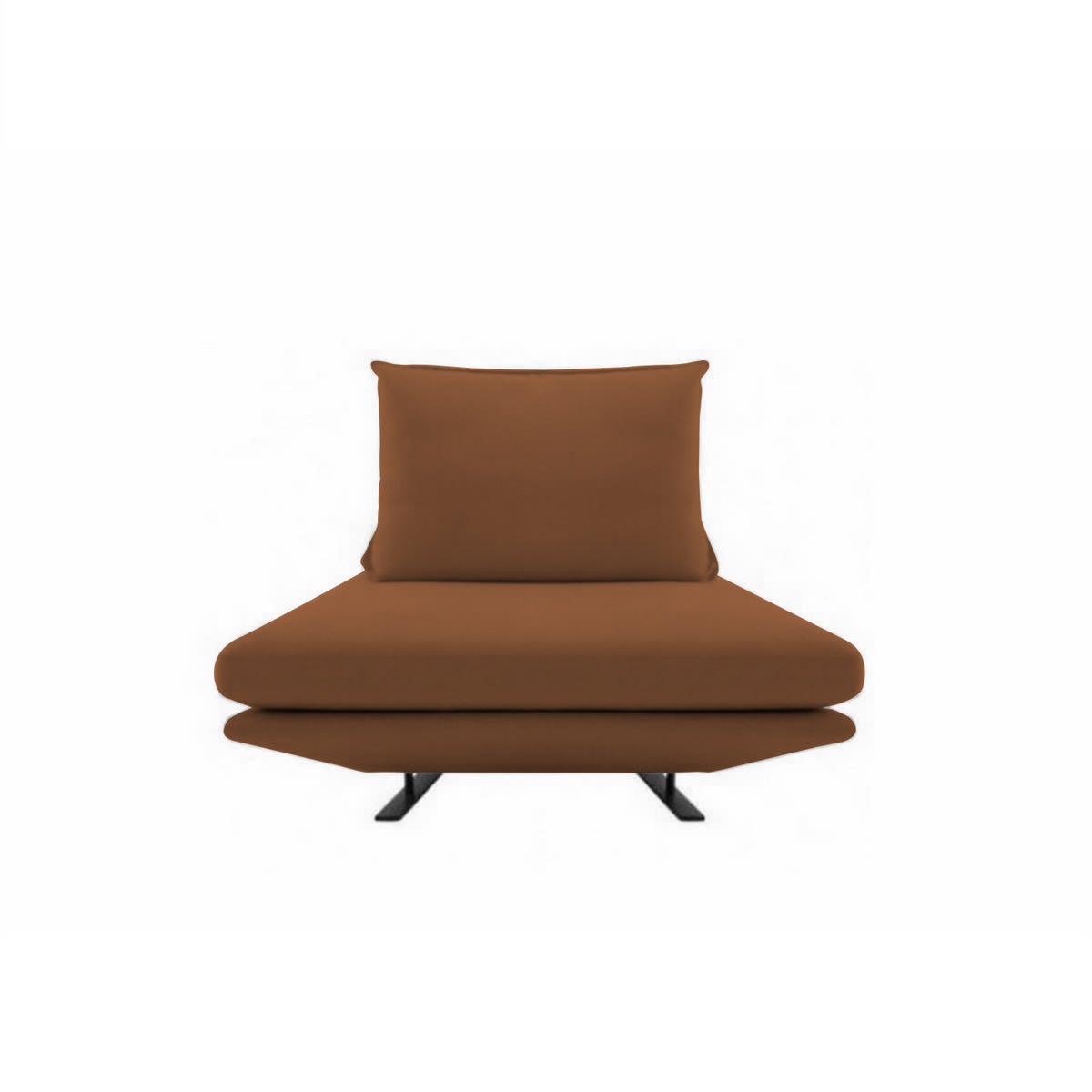 ligne roset リーン・ロゼ ROSETPrado ロゼプラド 1P ソファ 1人掛け レザー：Eランク 背クッション：1点セット デザイン：クリスチャン・ウェルナー