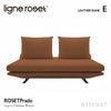 ligne roset リーン・ロゼ ROSETPrado ロゼプラド 2P ソファ 2人掛け レザー：Eランク 背クッション：2点セット デザイン：クリスチャン・ウェルナー