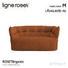 ligne roset リーン・ロゼ ROSETBrigantin ロゼブリガンタン 2P ソファ 2人掛け ファブリック：Mランク（ウルトラスエード NU ヌー） デザイン：ミッシェル・デュカロワ
