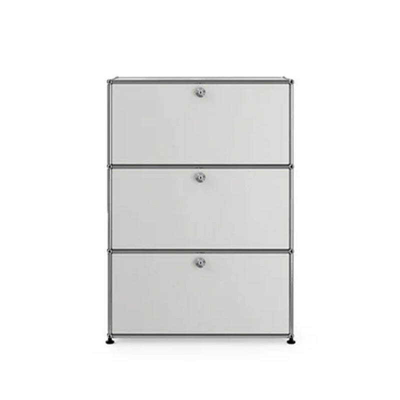 USM ユーエスエム USMハラー キャビネット （ドロップダウンドア×2・エクステンションドア×1） サイズ：W773×D373×H1090mm