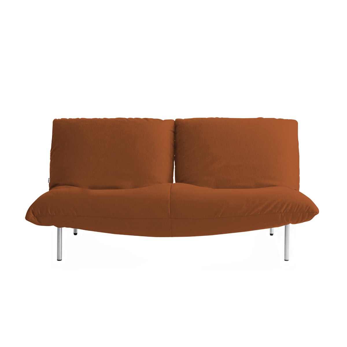 ligne roset リーン・ロゼ ROSETCalin type-2 ロゼカラン タイプ2 2P ソファ 2人掛け ファブリック：Mランク（ウルトラスエード NU ヌー） ベース：スチールレッグ 張り込みタイプ リクライニング付き デザイン：パスカル・ムールグ