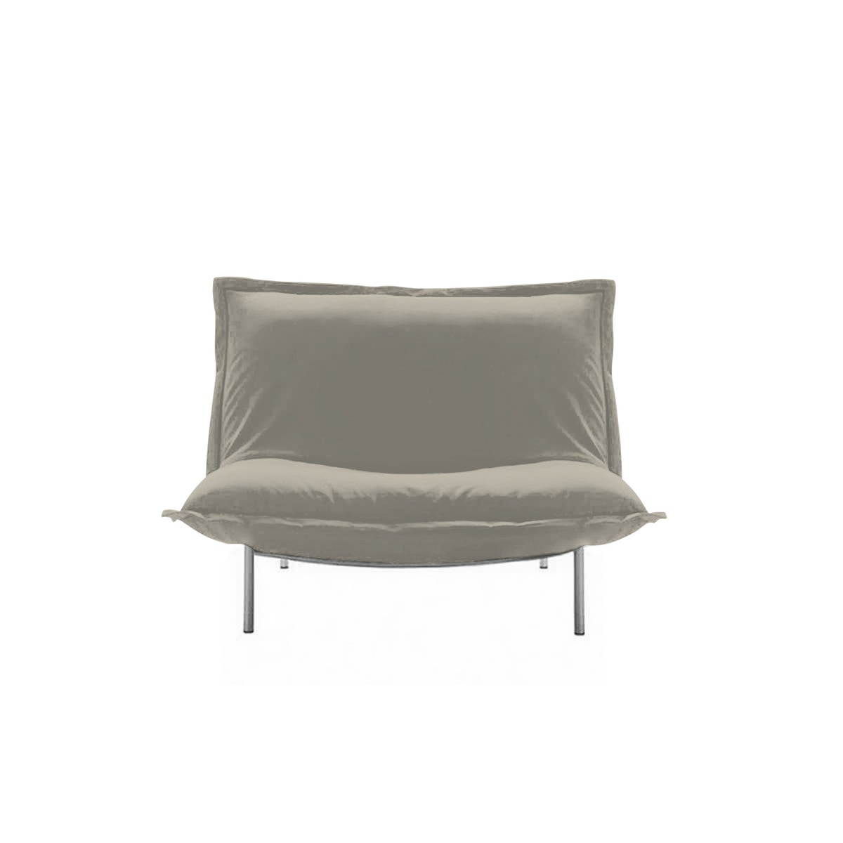 ligne roset リーン・ロゼ ROSETCalin type-1 ロゼカラン タイプ1 1P ソファ 1人掛け ファブリック：Cランク ベース：スチールレッグ カバーリングタイプ リクライニング付き デザイン：パスカル・ムールグ