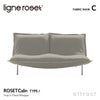 ligne roset リーン・ロゼ ROSETCalin type-1 ロゼカラン タイプ1 2P ソファ 2人掛け ファブリック：Cランク ベース：スチールレッグ カバーリングタイプ リクライニング付き デザイン：パスカル・ムールグ