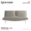ligne roset リーン・ロゼ ROSETCalin type-2 ロゼカラン タイプ2 2P ソファ 2人掛け ファブリック：Cランク ベース：スチールレッグ 張り込みタイプ リクライニング付き デザイン：パスカル・ムールグ