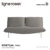 ligne roset リーン・ロゼ ROSETCalin type-2 ロゼカラン タイプ2 2P ソファ 2人掛け ファブリック：Dランク ベース：スチールレッグ 張り込みタイプ リクライニング付き デザイン：パスカル・ムールグ