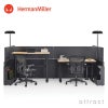 Herman Miller ハーマンミラー Aeron Chair アーロンチェア リマスタード Bサイズ ミディアム ナイトフォール ポスチャーフィット フル装備 （カーペット用キャスター） デザイン：ビル・スタンフ ＆ ドン・チャドウィック