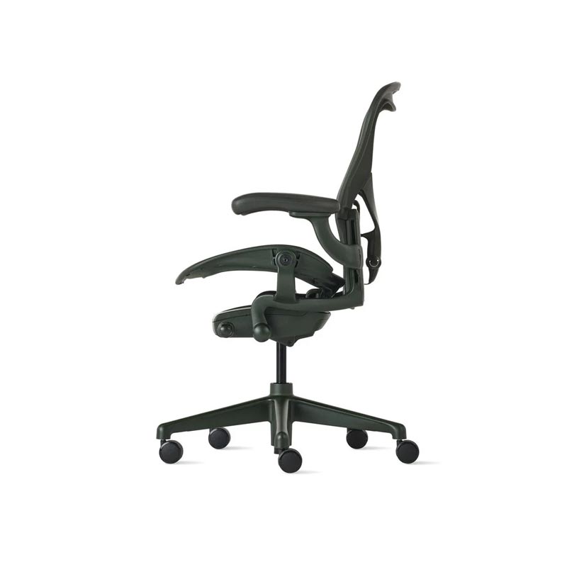Herman Miller ハーマンミラー Aeron Chair アーロンチェア リマスタード Bサイズ ミディアム ジャスパー ポスチャーフィット フル装備 （カーペット用キャスター ） デザイン：ビル・スタンフ ＆ ドン・チャドウィック