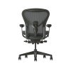 Herman Miller ハーマンミラー Aeron Chair アーロンチェア リマスタード Bサイズ ミディアム ジャスパー ポスチャーフィット フル装備 （カーペット用キャスター ） デザイン：ビル・スタンフ ＆ ドン・チャドウィック