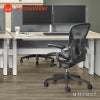Herman Miller ハーマンミラー Aeron Chair アーロンチェア リマスタード Bサイズ ミディアム ジャスパー ポスチャーフィット フル装備 （カーペット用キャスター ） デザイン：ビル・スタンフ ＆ ドン・チャドウィック