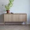 FRITZ HANSEN フリッツ・ハンセン SKAGERAK スカゲラック コレクション JUT ジュット キャビネット 高さ：68cm オーク オイル仕上げ 天板カラー：3色 デザイン：トーマス・ジェンキンス