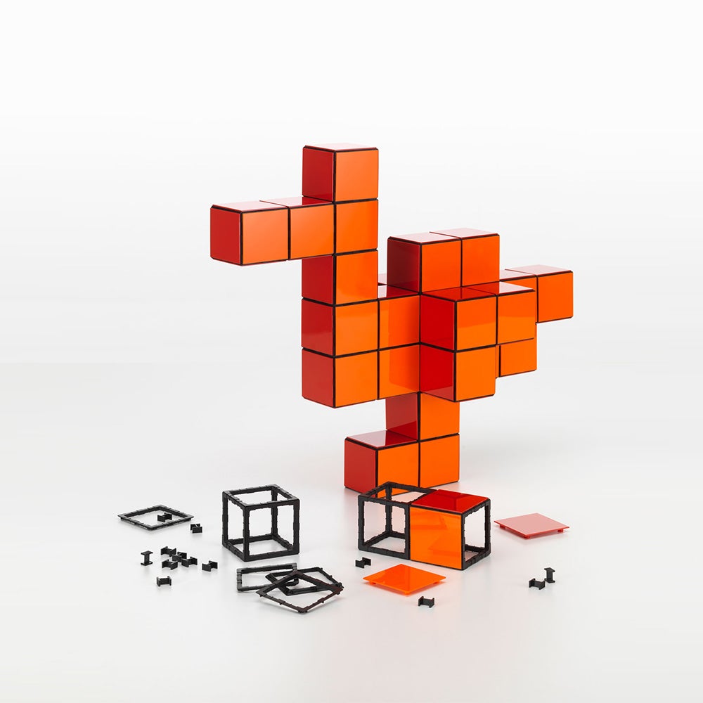 Vitra ヴィトラ Panton Cubes パントン キューブ オブジェ 動物 インテリア タイプ：4種類 カラー：デュオトーンまたはクローム仕上げ デザイン：ヴェルナー・パントン