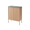 FRITZ HANSEN フリッツ・ハンセン SKAGERAK スカゲラック コレクション JUT ジュット ハイキャビネット 高さ：114cm オーク オイル仕上げ 天板カラー：3色 デザイン：トーマス・ジェンキンス