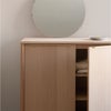 FRITZ HANSEN フリッツ・ハンセン SKAGERAK スカゲラック コレクション JUT ジュット ハイキャビネット 高さ：114cm オーク オイル仕上げ 天板カラー：3色 デザイン：トーマス・ジェンキンス