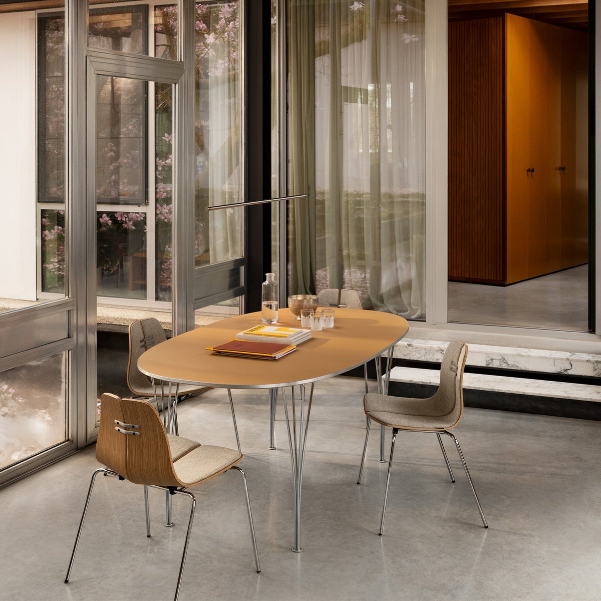 FRITZ HANSEN フリッツ・ハンセン PK3 ダイニングチェア フロントパディング